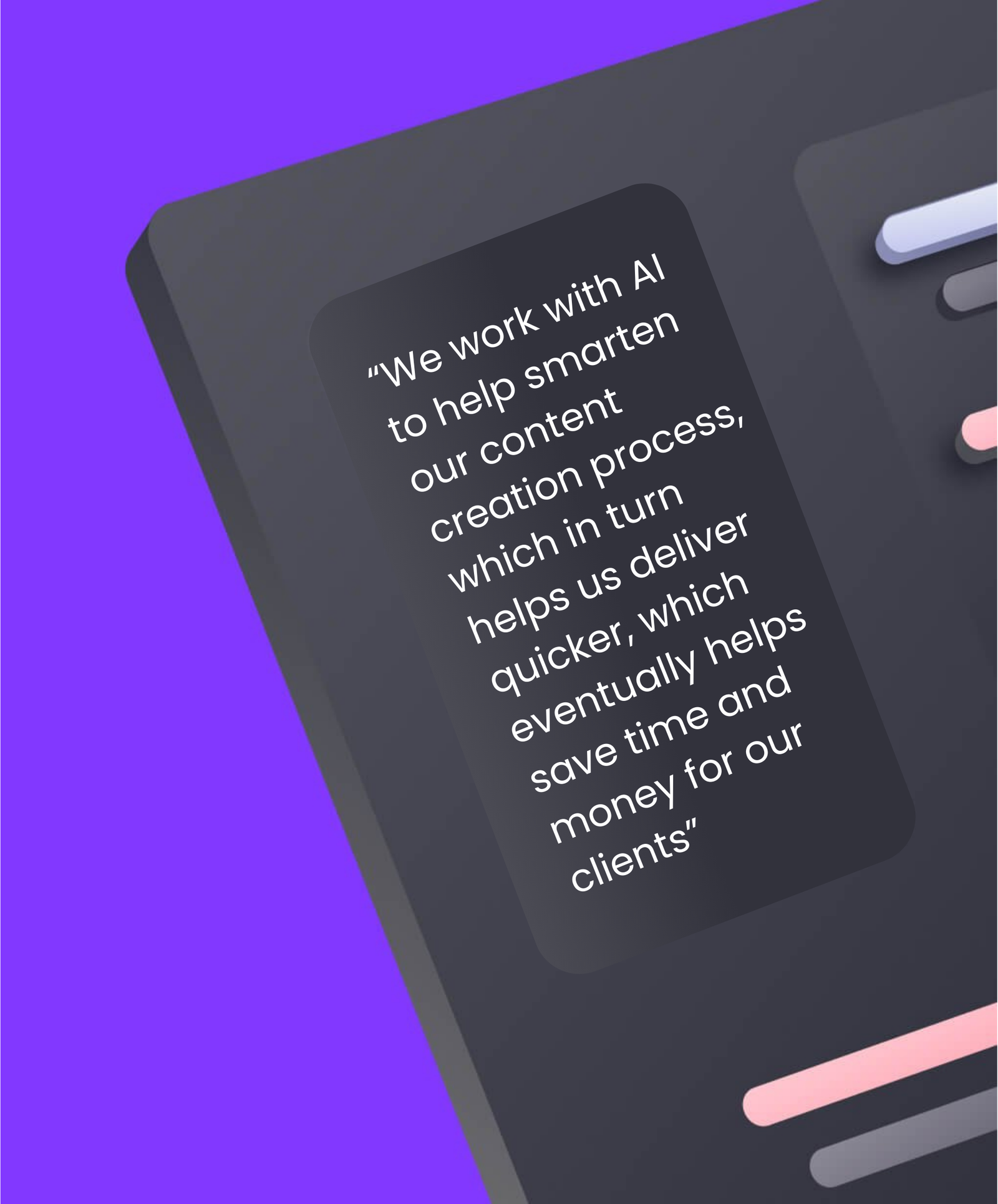 Aditya uses AI to create content for his clients